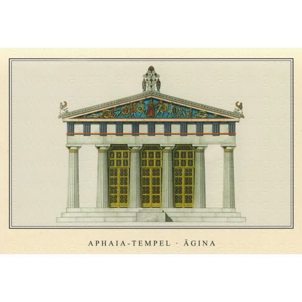 Aphaia Tempel von Ägina